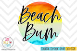 Beach Bum - PNG Printable