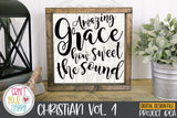 Christian Volume 1 - PNG, DXF, SVG Digital Cut File - 10 Designs