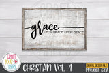 Christian Volume 1 - PNG, DXF, SVG Digital Cut File - 10 Designs