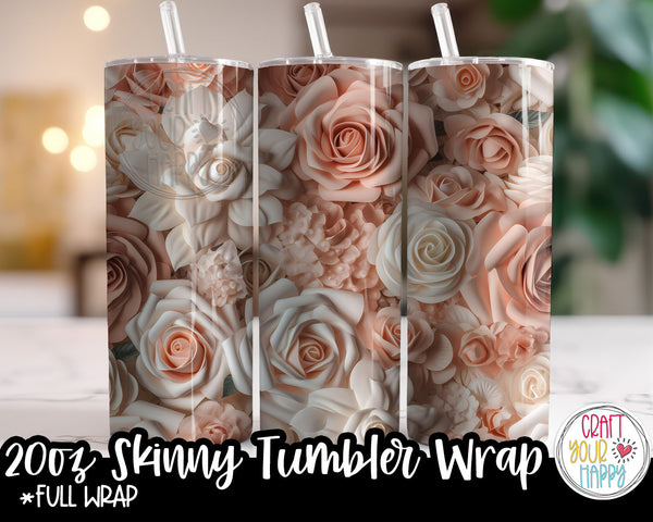 20 Oz Skinny Tumbler Wrap