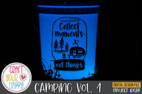 Camping Volume 1 - PNG - DXF - SVG Digital Cut File Mini Bundle - 9 Designs