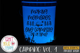 Camping Volume 1 - PNG - DXF - SVG Digital Cut File Mini Bundle - 9 Designs