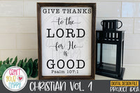 Christian Volume 1 - PNG, DXF, SVG Digital Cut File - 10 Designs