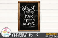 Christian Volume 2 - PNG, DXF, SVG Digital Cut File - 10 Designs