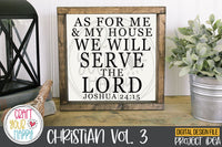 Christian Volume 3 - PNG, DXF, SVG Digital Cut File - 10 Designs