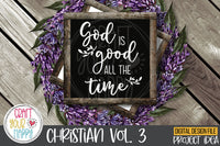 Christian Volume 3 - PNG, DXF, SVG Digital Cut File - 10 Designs