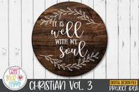 Christian Volume 3 - PNG, DXF, SVG Digital Cut File - 10 Designs