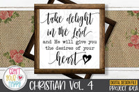 Christian Volume 4 - PNG, DXF, SVG Digital Cut File - 10 Designs