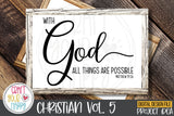 Christian Volume 5 - PNG, DXF, SVG Digital Cut File - 10 Designs