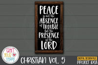 Christian Volume 5 - PNG, DXF, SVG Digital Cut File - 10 Designs