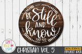 Christian Volume 5 - PNG, DXF, SVG Digital Cut File - 10 Designs