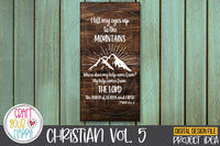 Christian Volume 5 - PNG, DXF, SVG Digital Cut File - 10 Designs