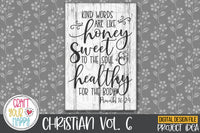 Christian Volume 6 - PNG, DXF, SVG Digital Cut File - 10 Designs