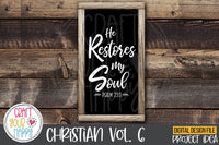 Christian Volume 6 - PNG, DXF, SVG Digital Cut File - 10 Designs