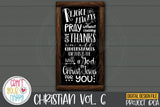 Christian Volume 6 - PNG, DXF, SVG Digital Cut File - 10 Designs