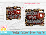 Coffee Is My Valentine - PNG Printable Design