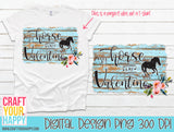 My Horse Is My Valentine - PNG Printable Design