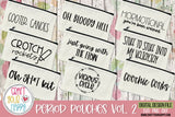 Period Pouches Volume 2 - PNG, DXF, SVG Digital Cut File - 9 designs