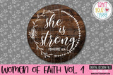 Women of Faith Volume 1 - PNG, DXF, SVG Digital Cut File - 11 designs